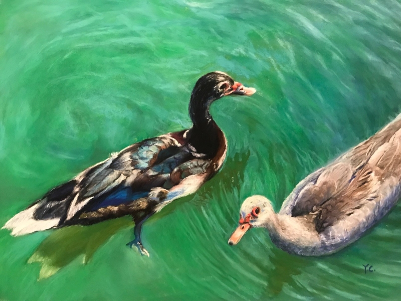 Curious Minds by artist Yingying Chen